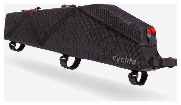 Borsa per tubo superiore Cyclite grande / 02  | 2,2 L | Nero
