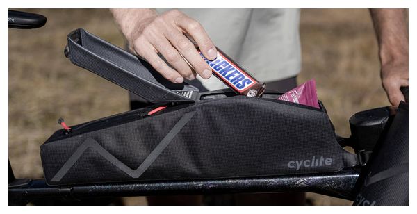 Borsa per tubo superiore Cyclite grande / 02  | 2,2 L | Nero