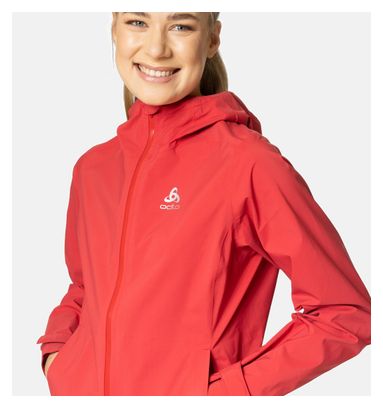 Odlo Aegis 2.5L Women's Waterproof Jacket Red