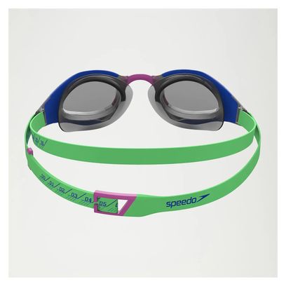 Occhialini da nuoto Speedo Fastskin Hyper Elite Mirror Verde/Blu