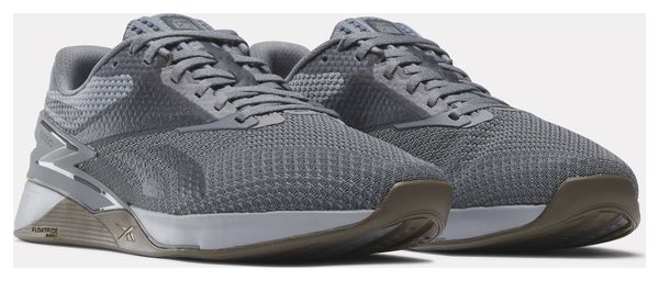 Chaussures de Cross Training Unisexe Reebok Nano X3 Gris