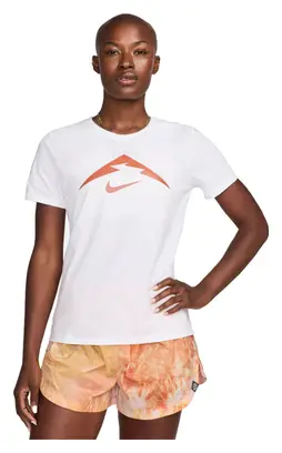 NikeTrail Women's White short-sleeved jersey