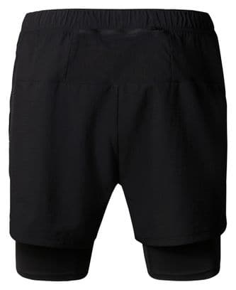 The North Face Sunriser 4In 2-in-1 Shorts Zwart