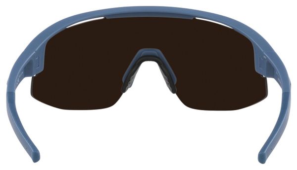 Lunettes Bliz Matrix Bleu mat - Brown Mirror Blue