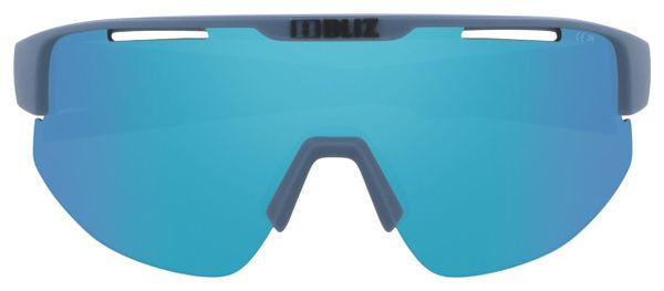 Bliz Matrix Brille Mattblau - Spiegelglas Blau