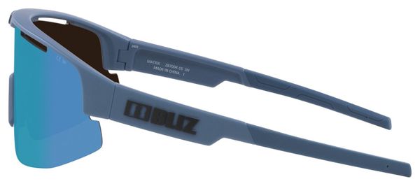 Bliz Matrix Brille Mattblau - Spiegelglas Blau