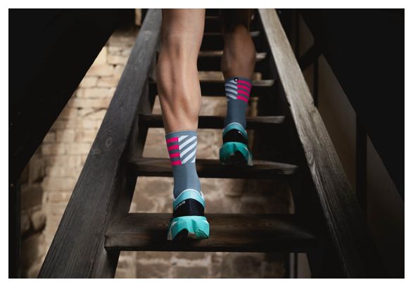 Chaussettes Incylence Renewed 97 Impact Gris/Rose 