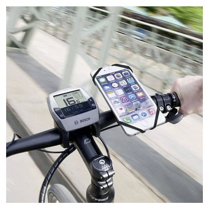 Support Guidon pour Smartphone Klickfix PhonePad Quad-Mini