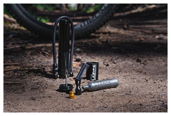 Lezyne CNC Tubeless Drive Hand Pump (Max 30 psi bar) Black