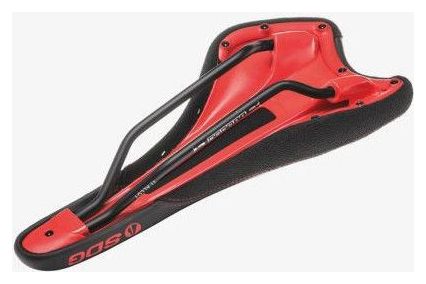 Selle SDG RADAR MTN - Rails titane noir/rouge