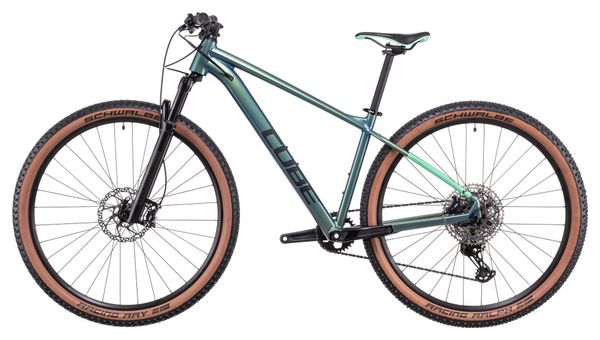 Cube Reaction Pro Hardtail MTB Shimano Deore/XT 12S 29'' Green 2022
