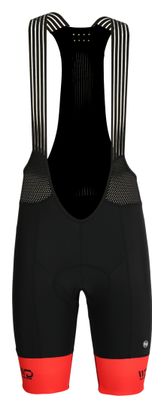 Cuissard vélo homme DRAFT noir/rouge