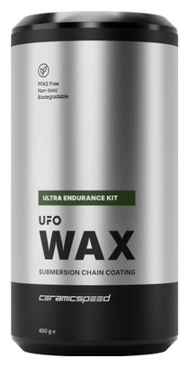 CeramicSpeed UFO WAX Ultra Endurance Kettenschmier-Set mit Wachs