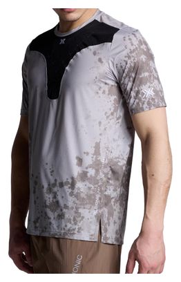 X-Bionic Corefusion Run Kurzarm-Laufshirt für Herren, beige/schwarz