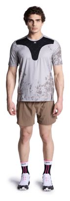 X-Bionic Corefusion Run Kurzarm-Laufshirt für Herren, beige/schwarz