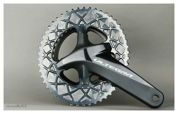 AbsoluteBlack schroefdeksels voor Shimano Ultegra 8000 Zwart