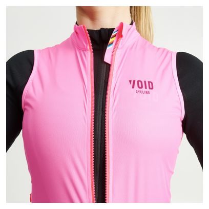 Women's Void Sleeveless Jacket Pink