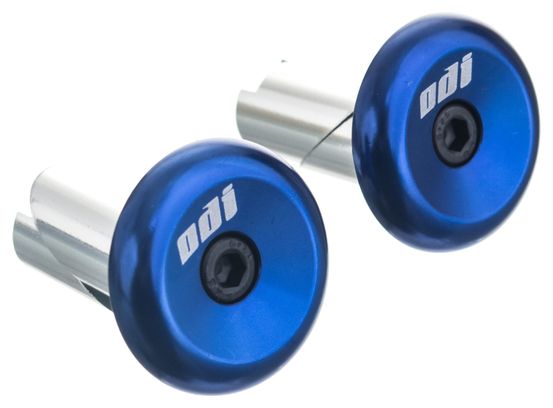 ODI Alu End Plugs Blu