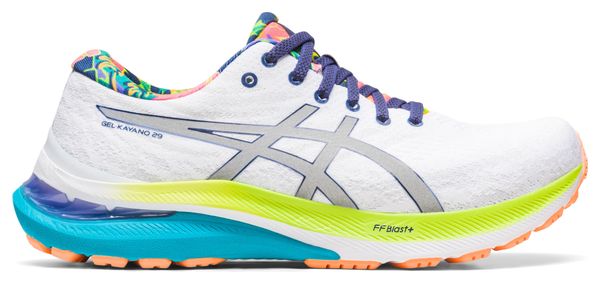 Asics Gel Kayano 29 Lite-Show White Multi-Color Women's Running Shoes