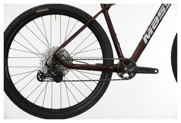 Refurbished Produkt - Massi Team Shimano DEORE 12V Violett 2022 Semi-Rigid Mountainbike