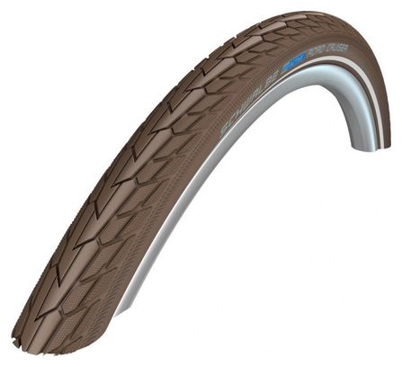 Pneu Schwalbe road cruiser 28x1.60/700x40c k-guard café réf