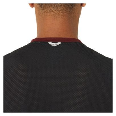 Asics Fujitrail Run Red Black Men's Short-sleeved Jersey