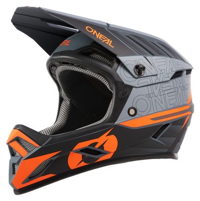 Casque Intégral O'Neal Backflip Eclipse Gris/Orange 