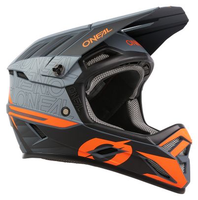 Casque Intégral O'Neal Backflip Eclipse Gris/Orange 