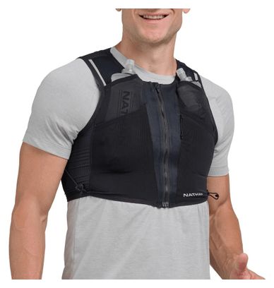 Nathan AeroZip 1L zwarte unisex drinkrugzak