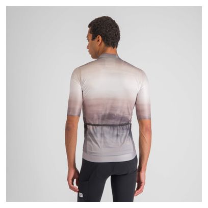 Maillot Manches Courtes Sportful Flow Supergiara Gris