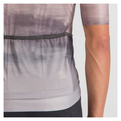 Maillot Manches Courtes Sportful Flow Supergiara Gris
