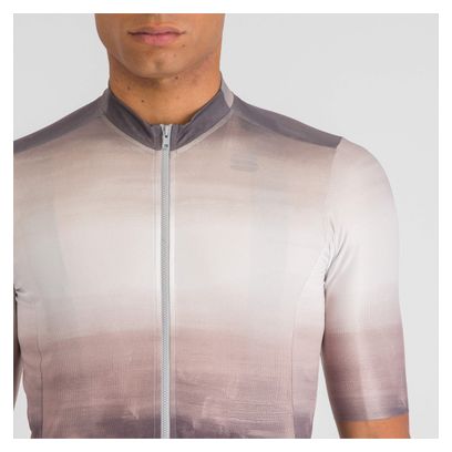 Maillot Manches Courtes Sportful Flow Supergiara Gris