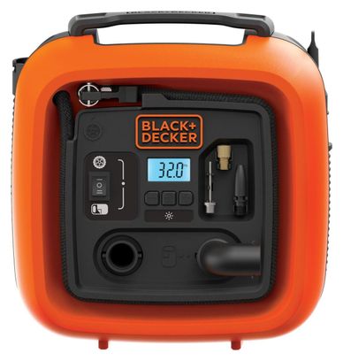 Gonfleur-compresseur filaire - 11 bars 160 PSI BLACK+DECKER ASI400-XJ