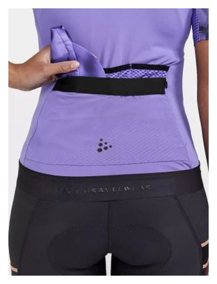 Craft Pro Gravel Violet Damestrui met korte mouwen