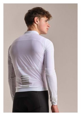Giacca antivento Rapha Pro Team Lightweight bianca da uomo