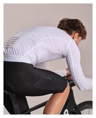 Giacca antivento Rapha Pro Team Lightweight bianca da uomo