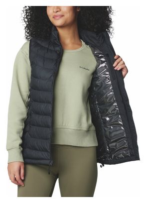 Chaqueta sin mangas Columbia Powder Lite II Mujer Negra