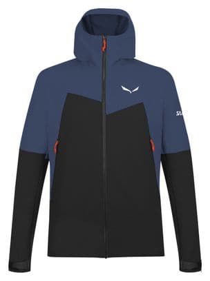 Giacca Softshell da uomo Salewa Sella Durastretch Blue