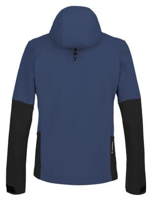 Giacca Softshell da uomo Salewa Sella Durastretch Blue