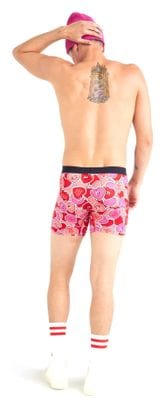 Boxer Saxx Vibe Super Soft Whole Lotta Love Rouge Homme