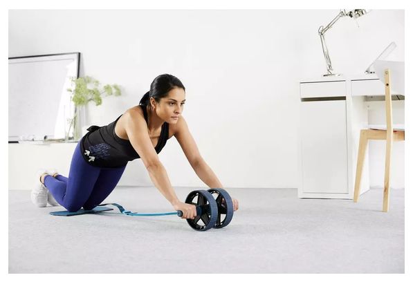 Roue abdominale + tapis Decathlon Fitness AB Wheel Evolutive