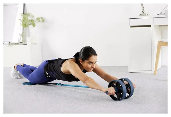 Roue abdominale + tapis Decathlon Fitness AB Wheel Evolutive