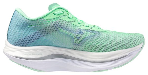 Mizuno Wave Rebellion Flash 2 Dames Hardloopschoenen Groen