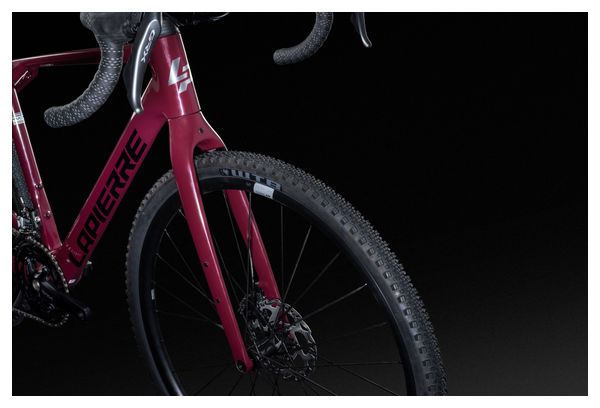 Lapierre Crosshill CF 6.0 Gravel Bike Shimano GRX 12S 700 mm Red 2025