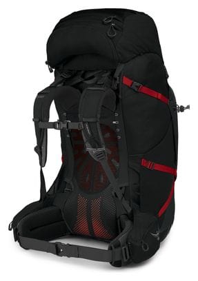 Herren-Wanderrucksack Osprey Aether Plus 100L Schwarz