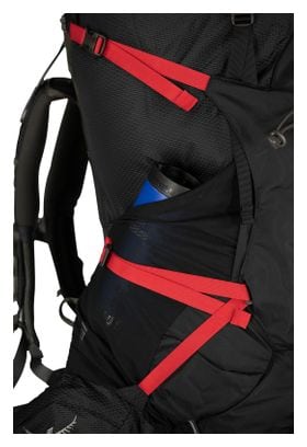 Herren-Wanderrucksack Osprey Aether Plus 100L Schwarz