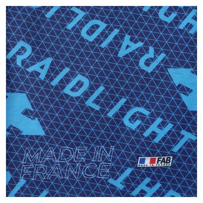 Tour de cou Raidlight Pass Mountain Made in France Bleu Homme