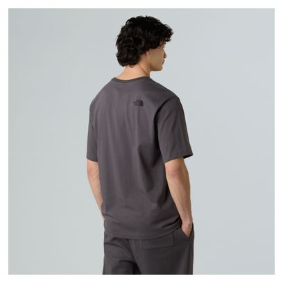 Maglietta The North Face Graphic Dome Flower Uomo Grigio