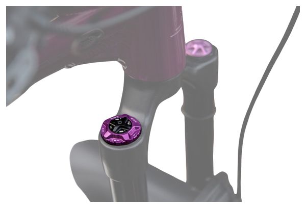 HSC OAK Forkcap HSC for Fox Fork Purple