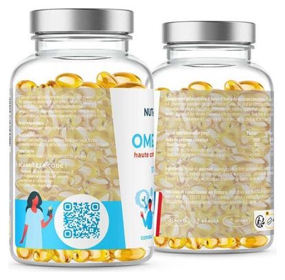 Oméga 3 - Performance et Santé Cardiovasculaire - 120 gélules